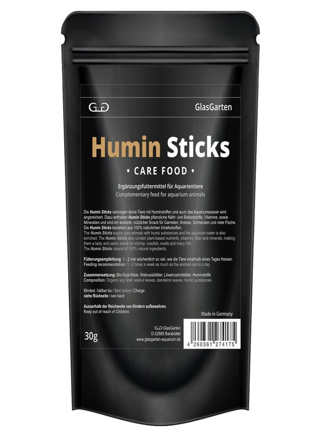 GlasGarten Humin Sticks - Care Food, 1.06 Ounce (Pack of 1) - Image 1